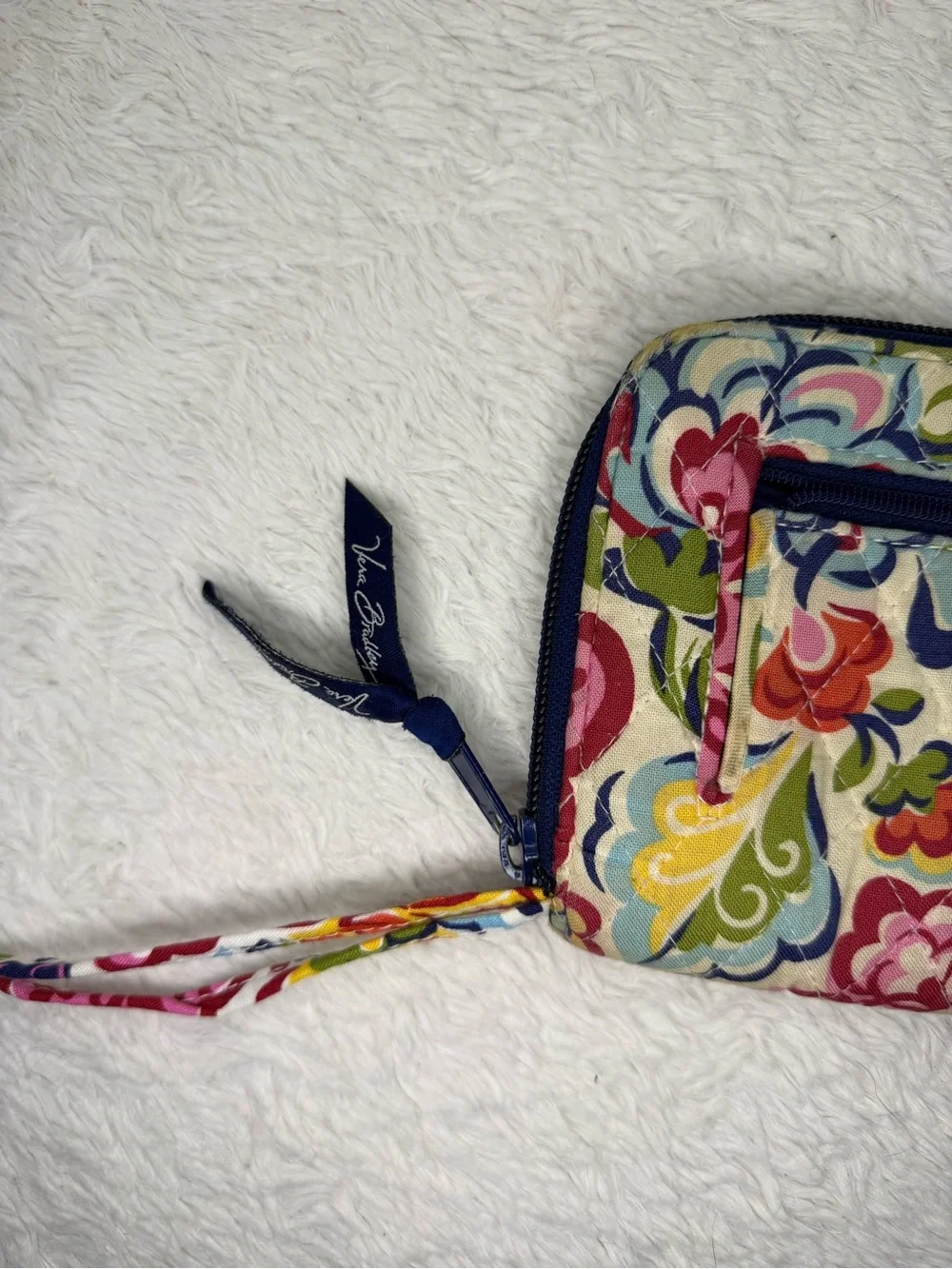 Vera Bradley Multicolor Floral Wristlet Wallet